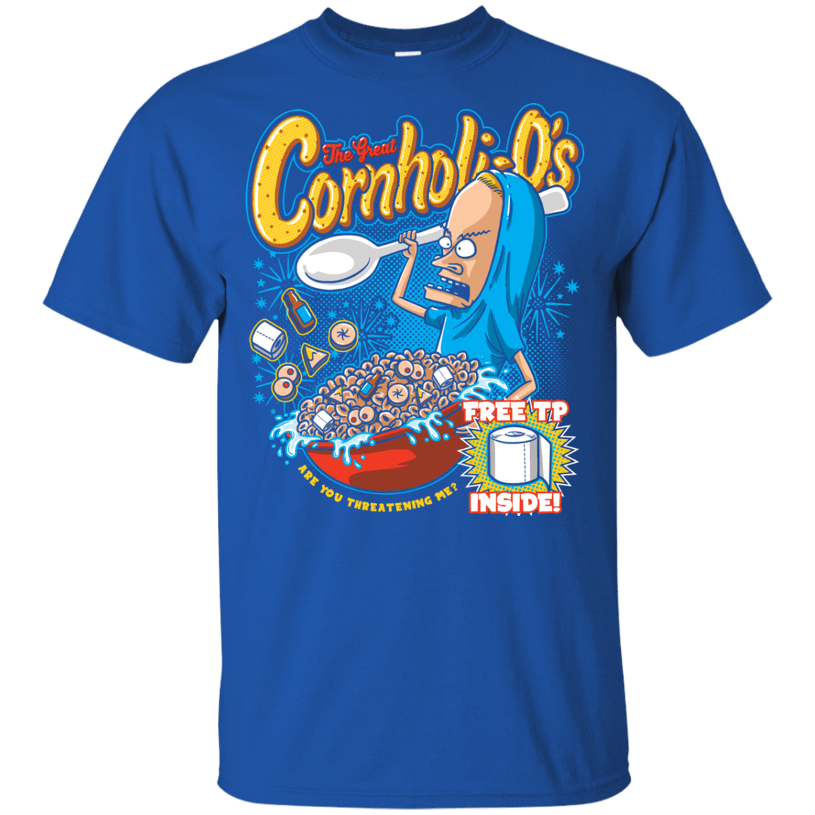 T-Shirts Royal / YXS Cornholi-O's Youth T-Shirt