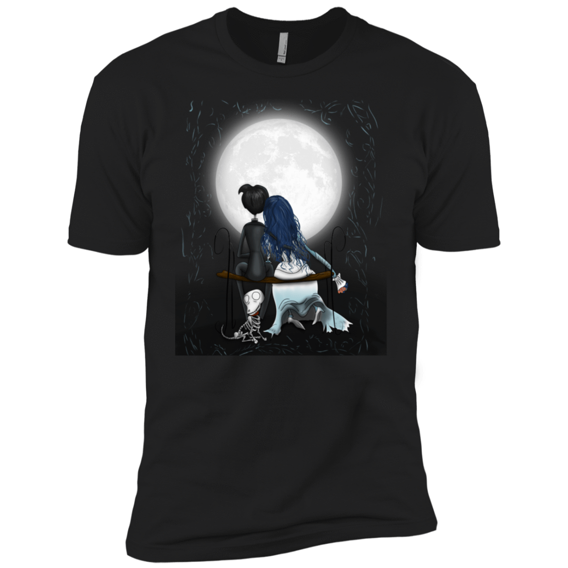 T-Shirts Black / YXS Corpse Bride Love Boys Premium T-Shirt