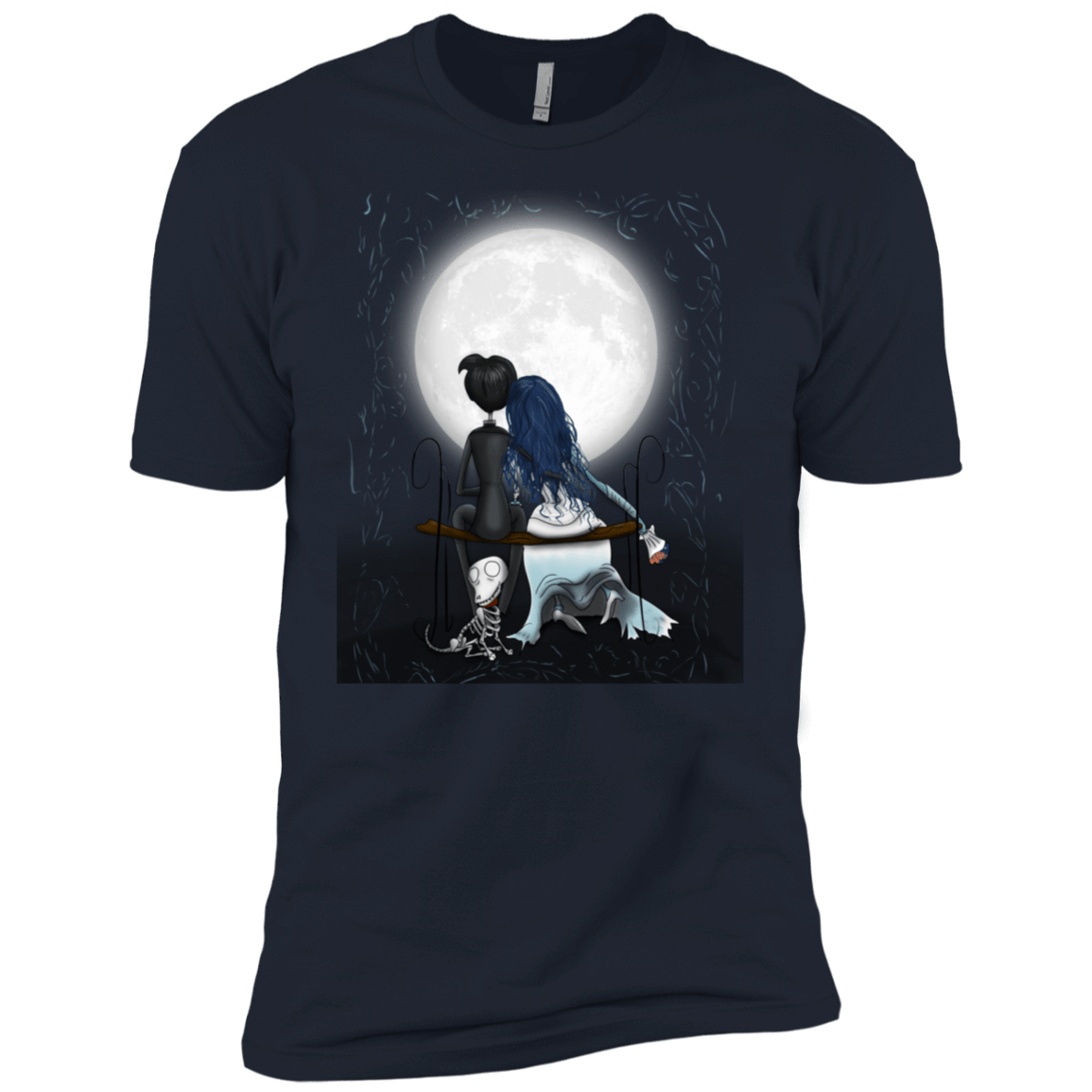 T-Shirts Midnight Navy / YXS Corpse Bride Love Boys Premium T-Shirt