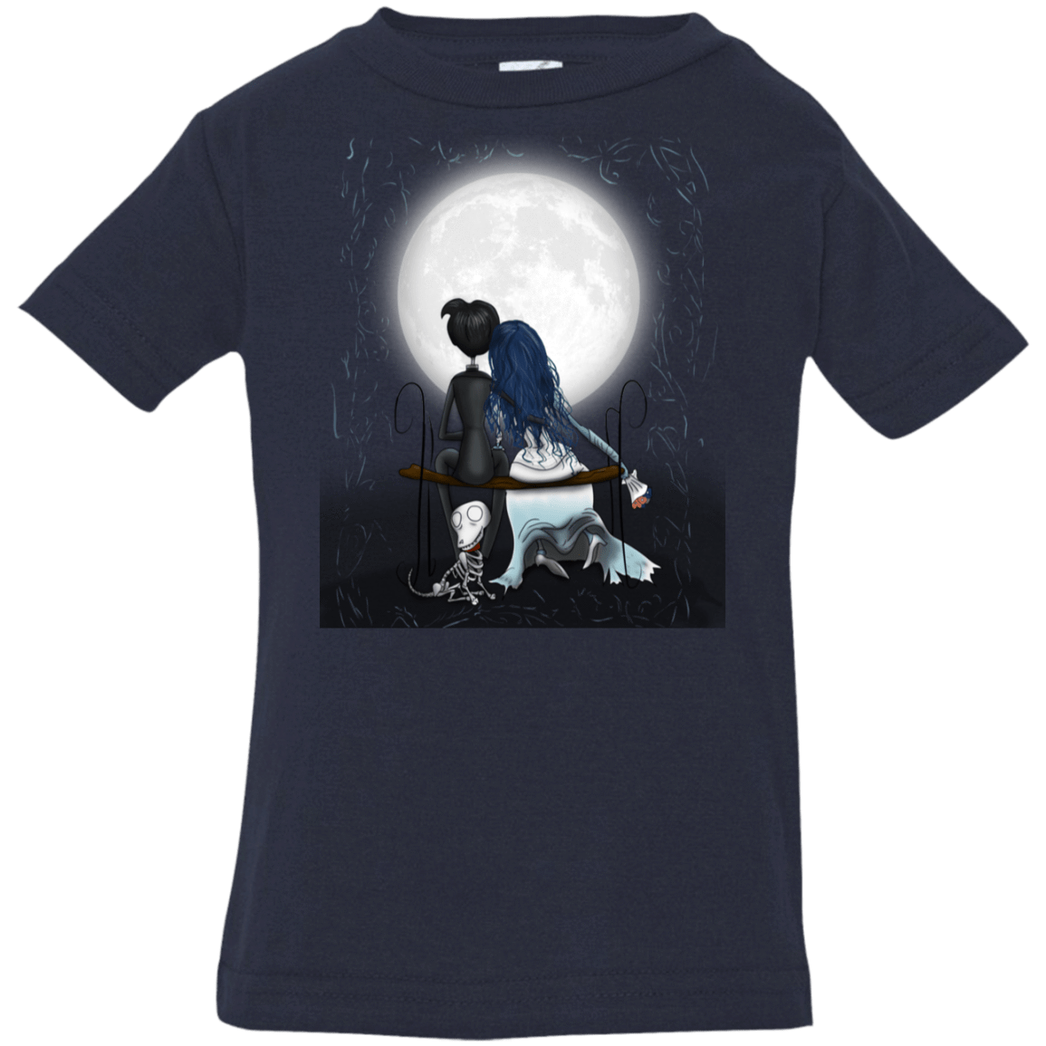 T-Shirts Navy / 6 Months Corpse Bride Love Infant Premium T-Shirt