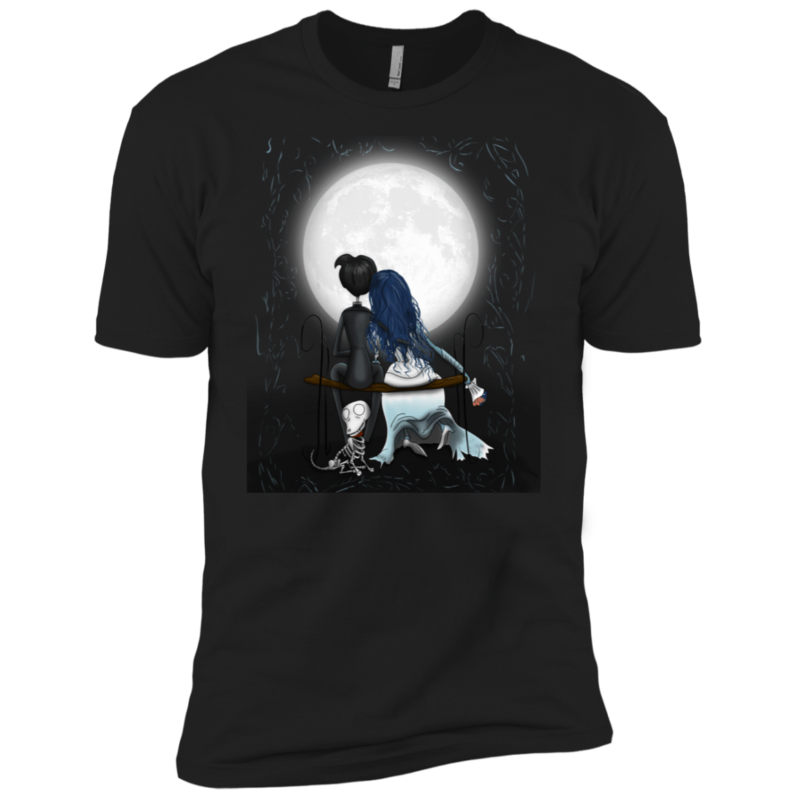 T-Shirts Black / X-Small Corpse Bride Love Men's Premium T-Shirt