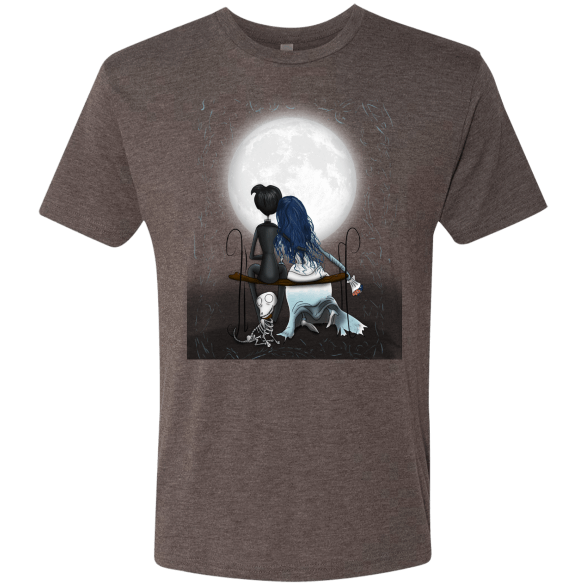 T-Shirts Macchiato / S Corpse Bride Love Men's Triblend T-Shirt