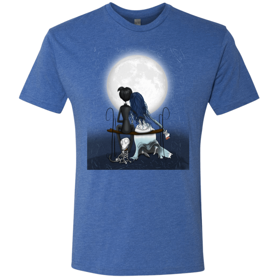 T-Shirts Vintage Royal / S Corpse Bride Love Men's Triblend T-Shirt