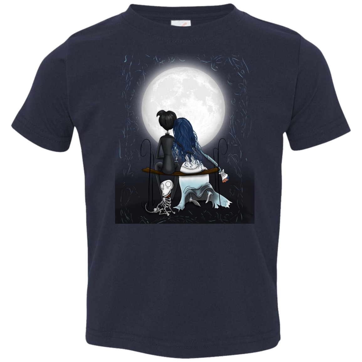 T-Shirts Navy / 2T Corpse Bride Love Toddler Premium T-Shirt