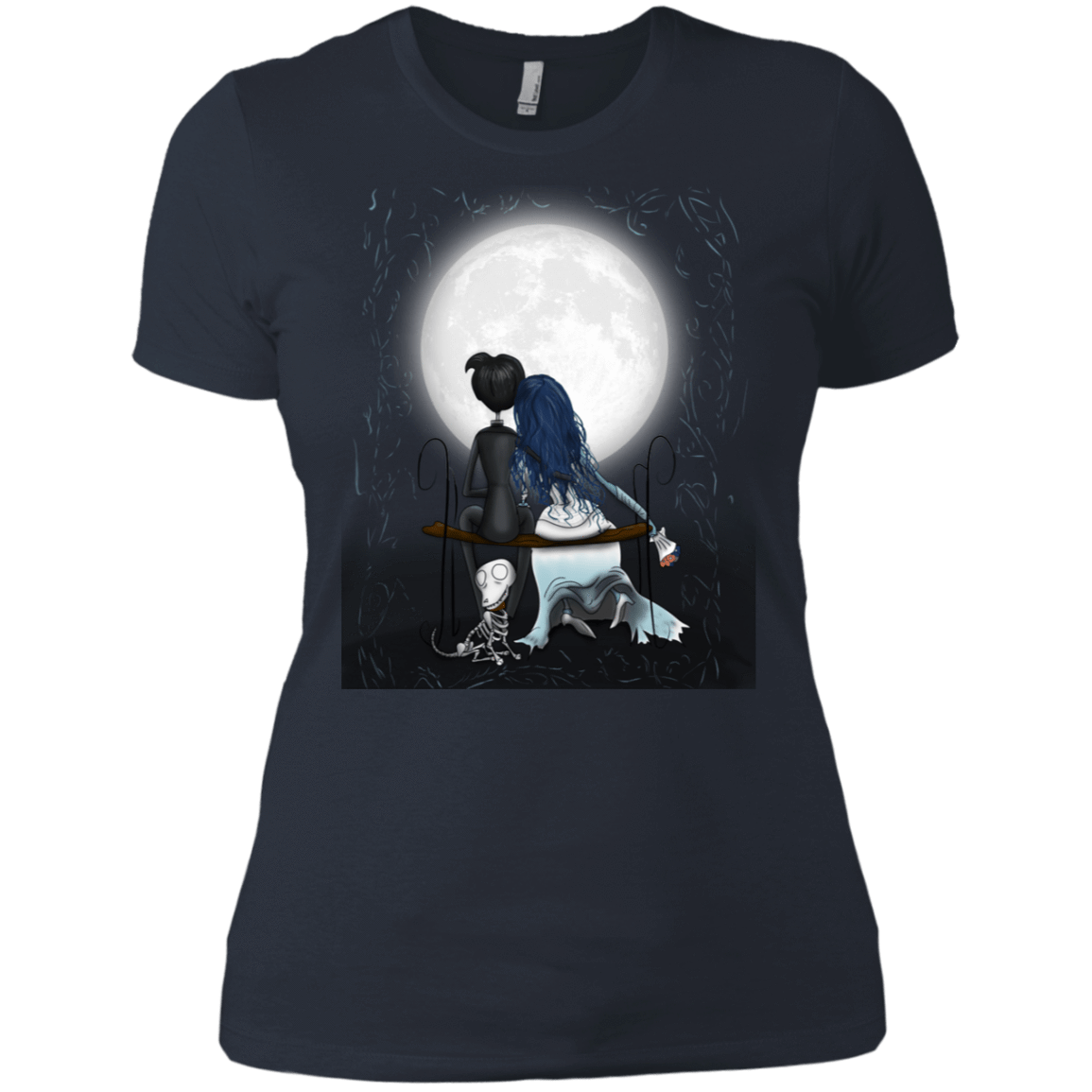 T-Shirts Indigo / X-Small Corpse Bride Love Women's Premium T-Shirt