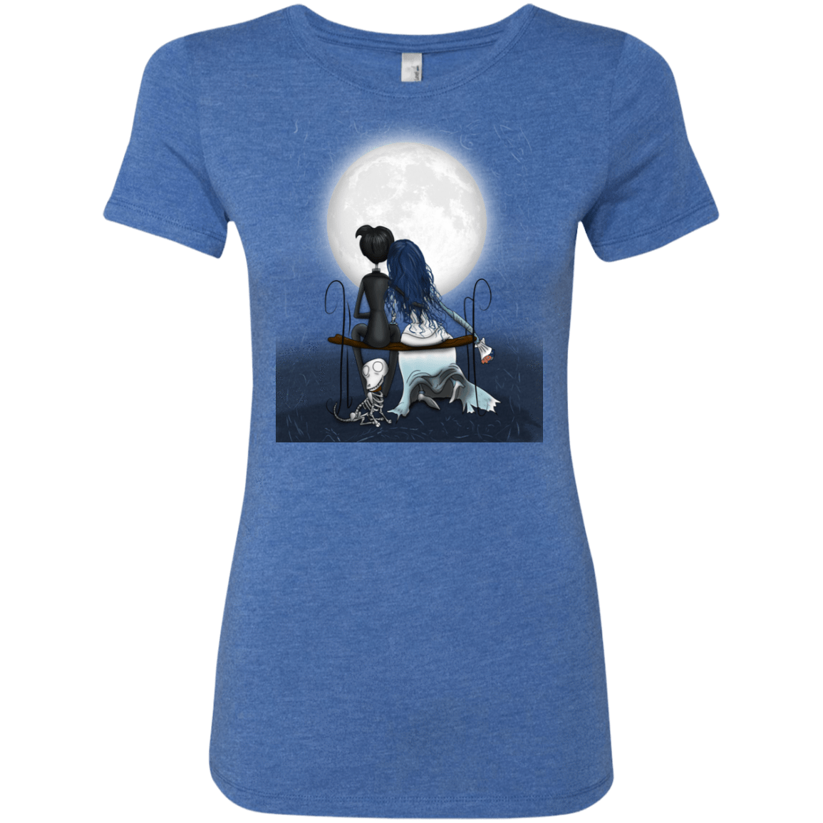 T-Shirts Vintage Royal / S Corpse Bride Love Women's Triblend T-Shirt