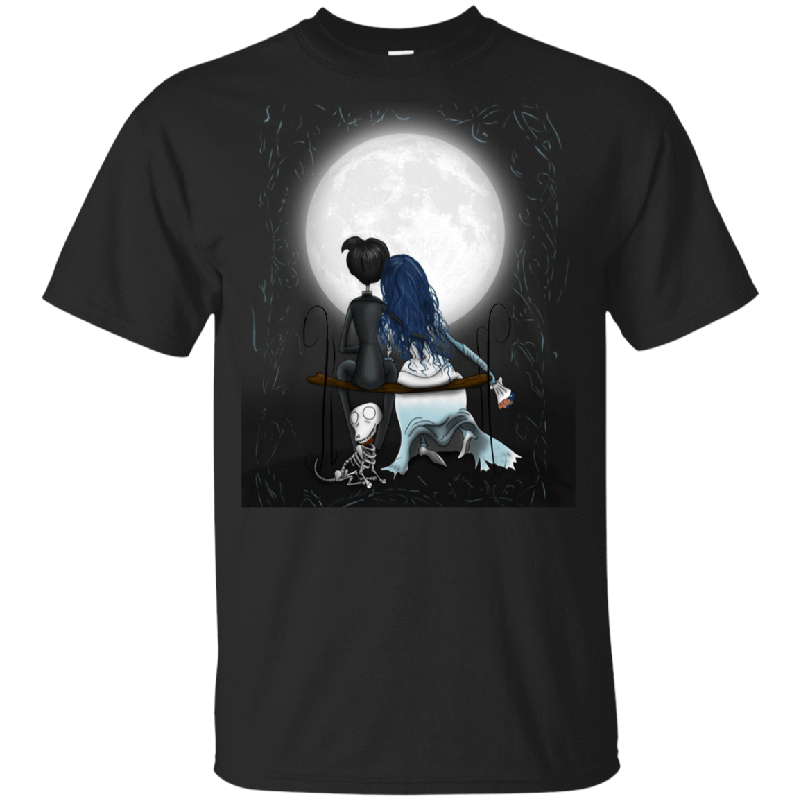 T-Shirts Black / YXS Corpse Bride Love Youth T-Shirt