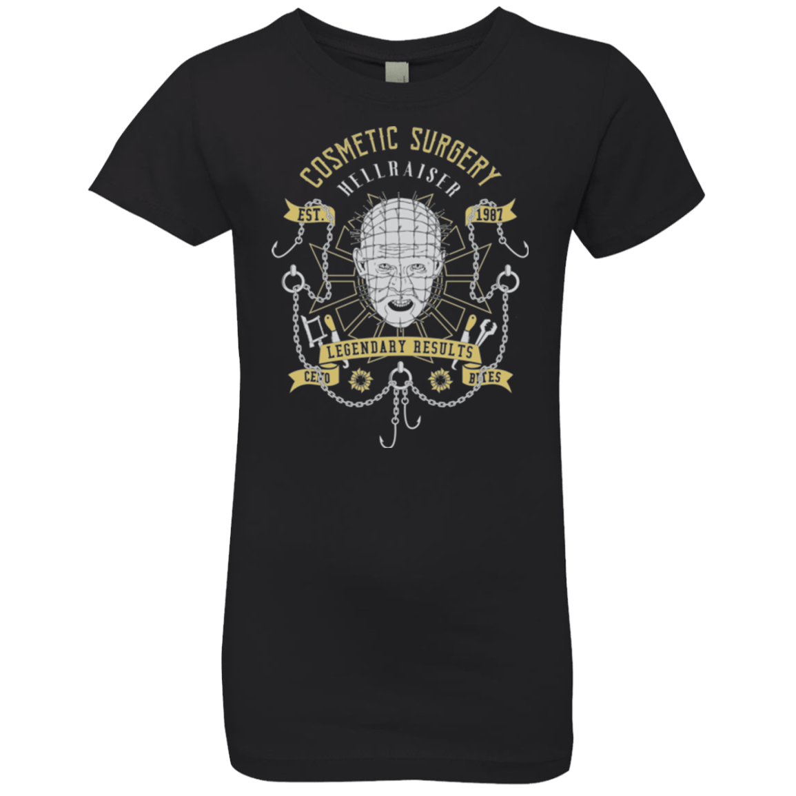 T-Shirts Black / YXS COSMETIC SURGERY Girls Premium T-Shirt