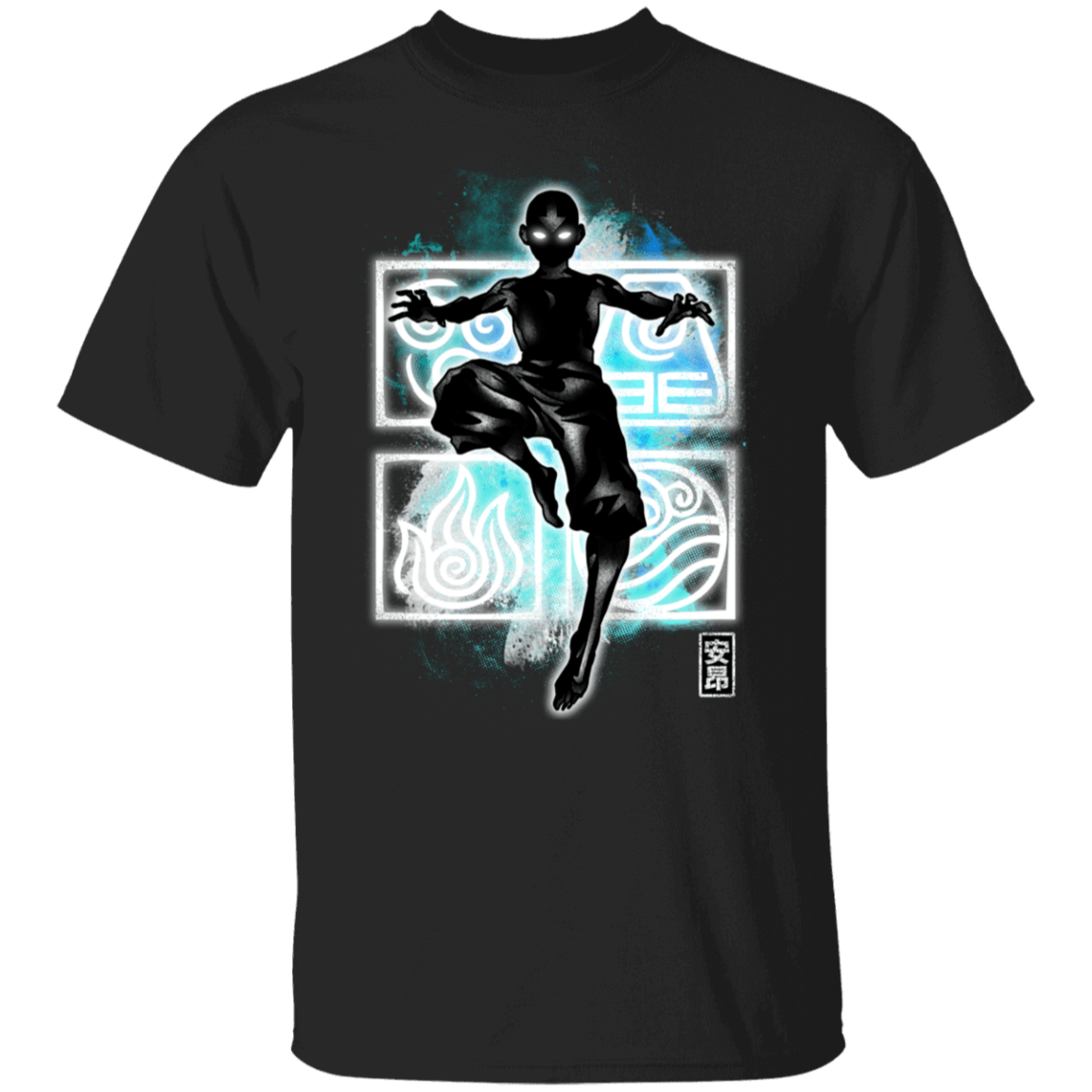 T-Shirts Black / S Cosmic Aang T-Shirt