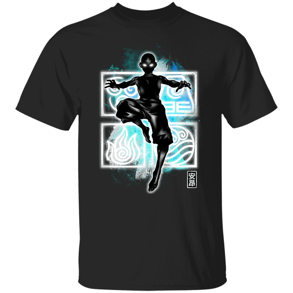 T-Shirts Black / YXS Cosmic Aang Youth T-Shirt