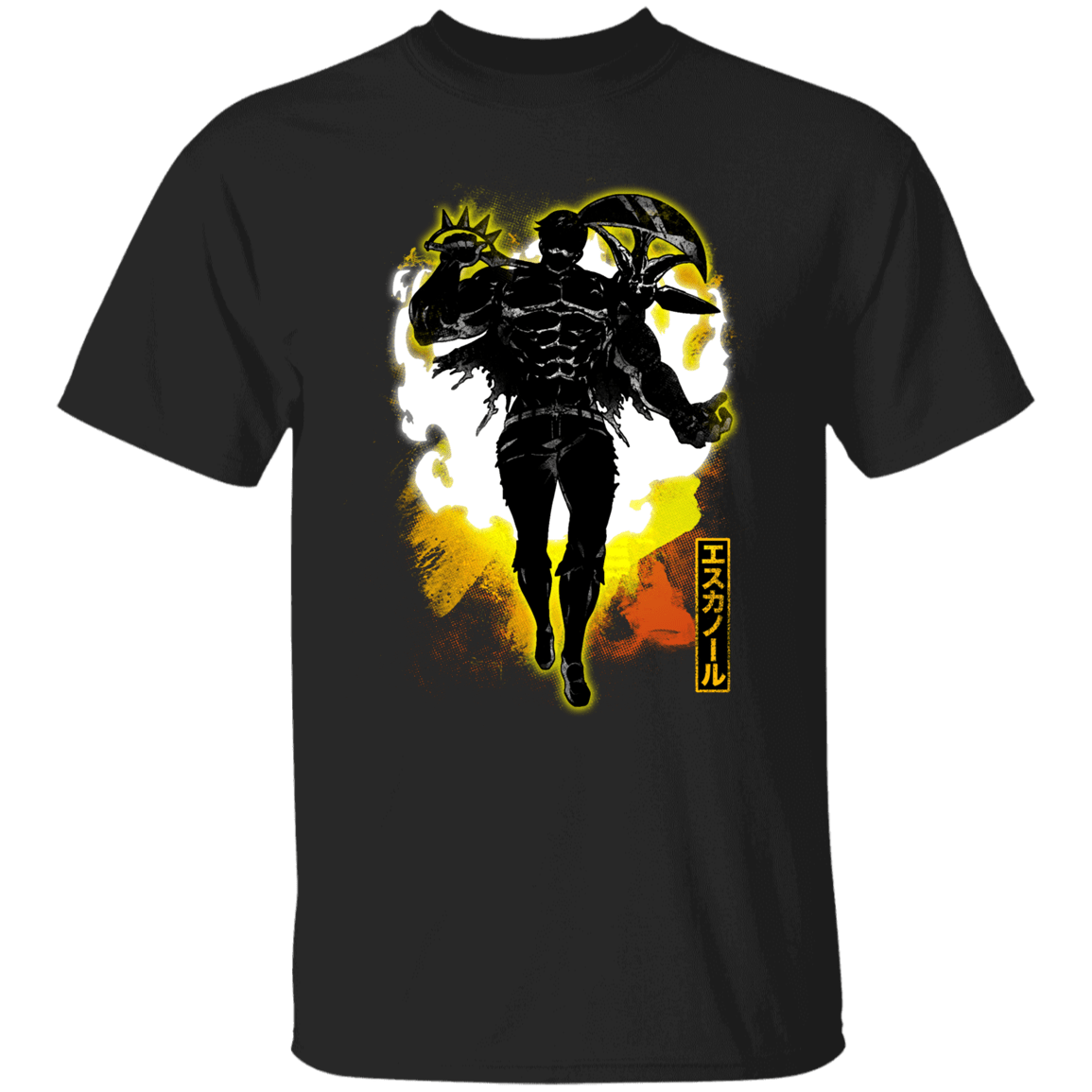 T-Shirts Black / YXS Cosmic escanor Youth T-Shirt