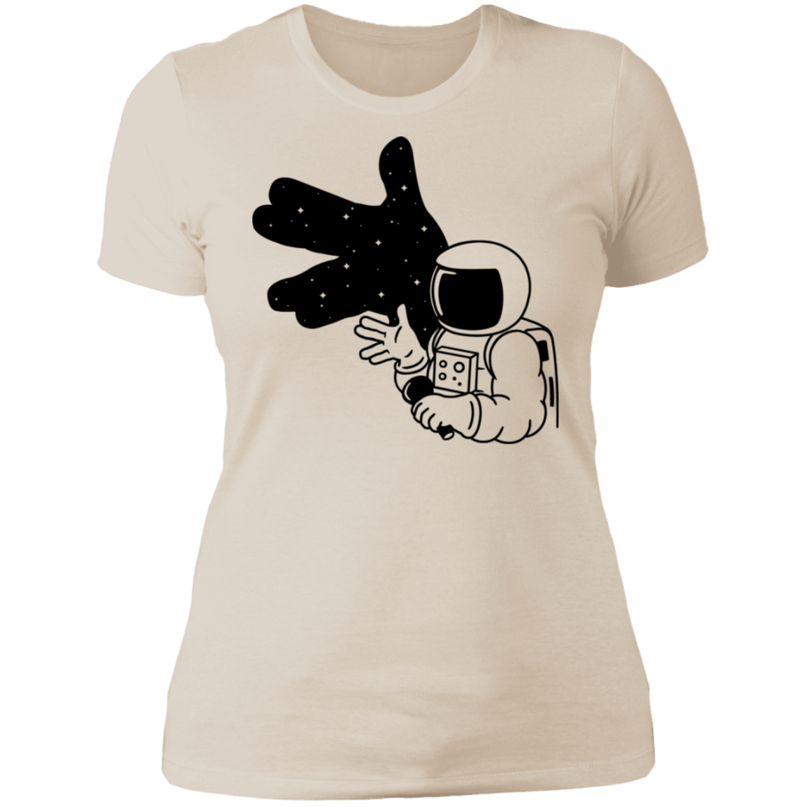 T-Shirts Ivory/ / S Cosmo Shadow Women's Premium T-Shirt