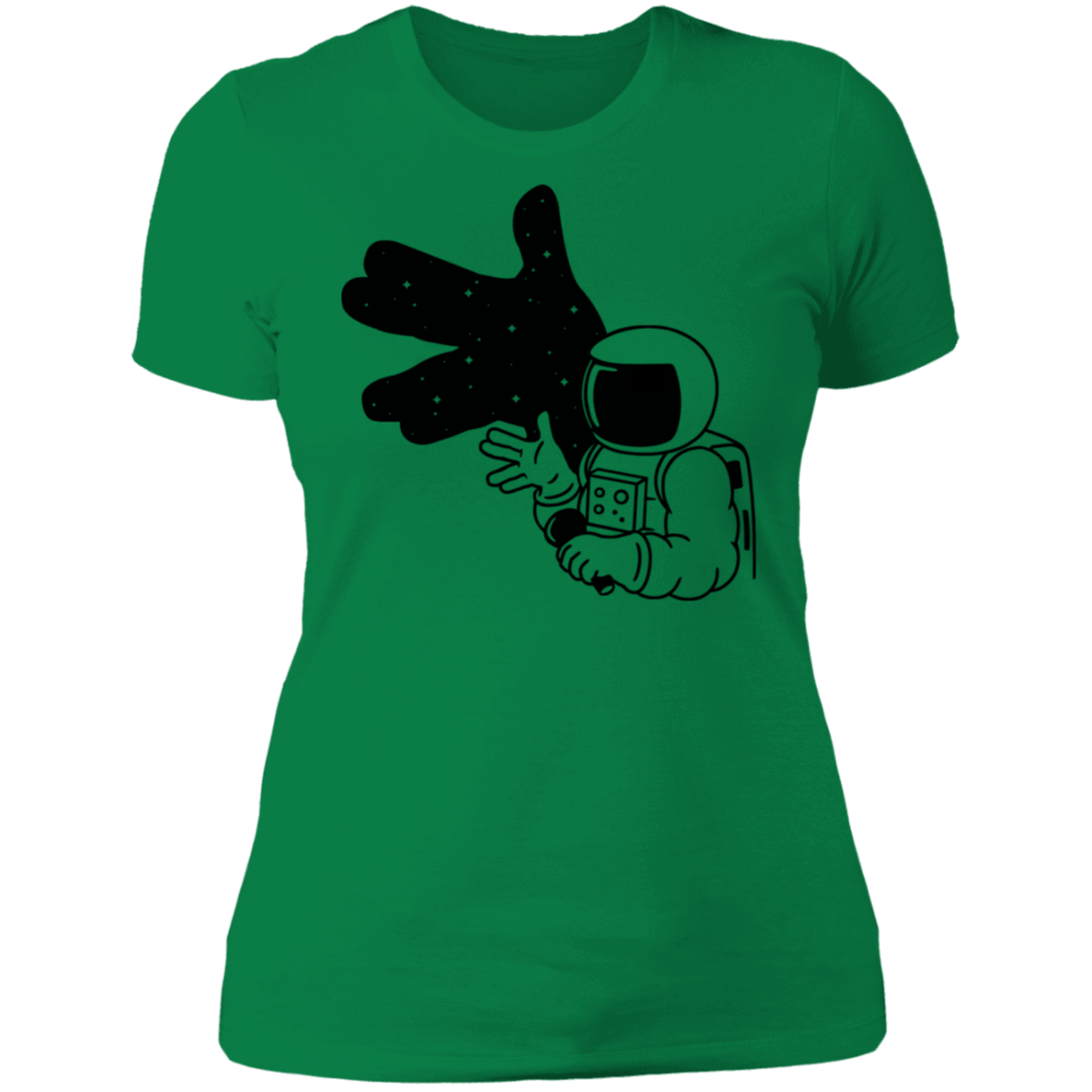 T-Shirts Kelly Green / S Cosmo Shadow Women's Premium T-Shirt