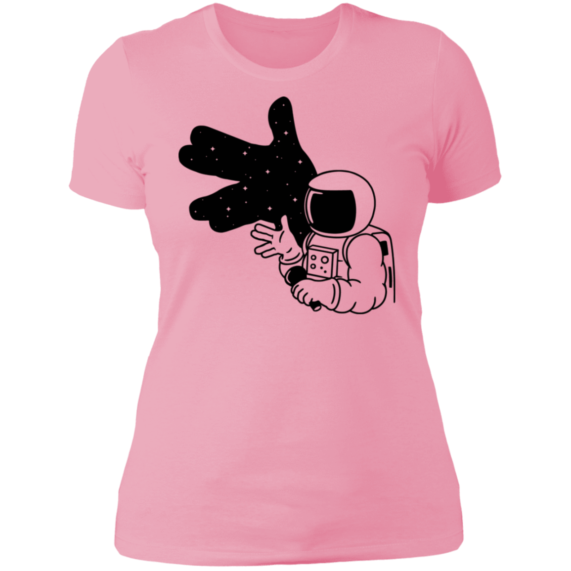 T-Shirts Light Pink / S Cosmo Shadow Women's Premium T-Shirt