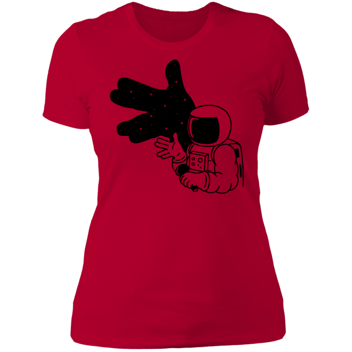T-Shirts Red / S Cosmo Shadow Women's Premium T-Shirt