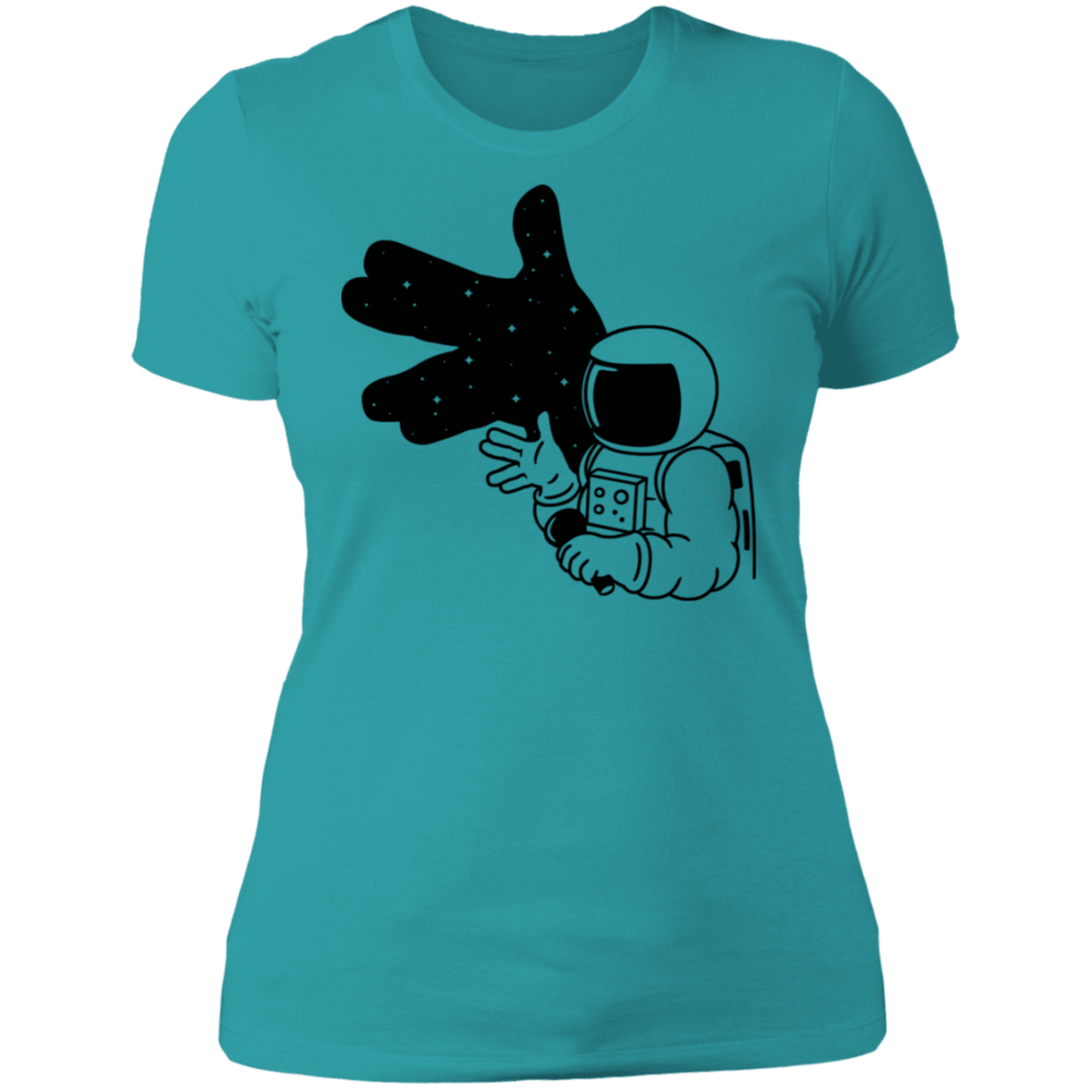 T-Shirts Tahiti Blue / S Cosmo Shadow Women's Premium T-Shirt