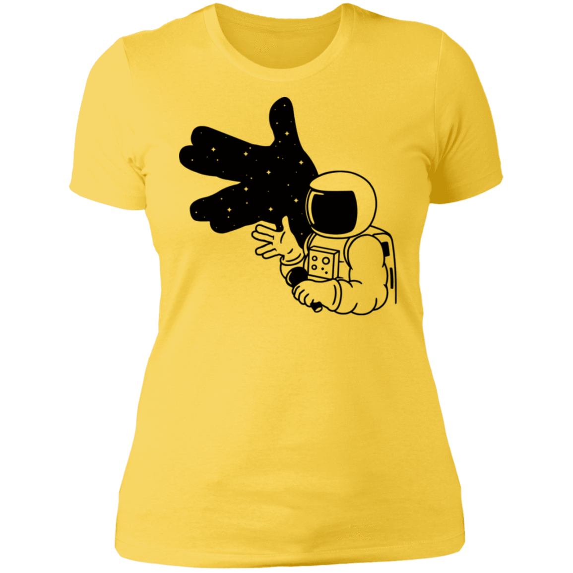 T-Shirts Vibrant Yellow / S Cosmo Shadow Women's Premium T-Shirt