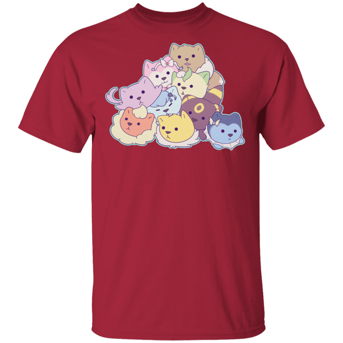 T-Shirts Cardinal / S Cosplay Kitties T-Shirt