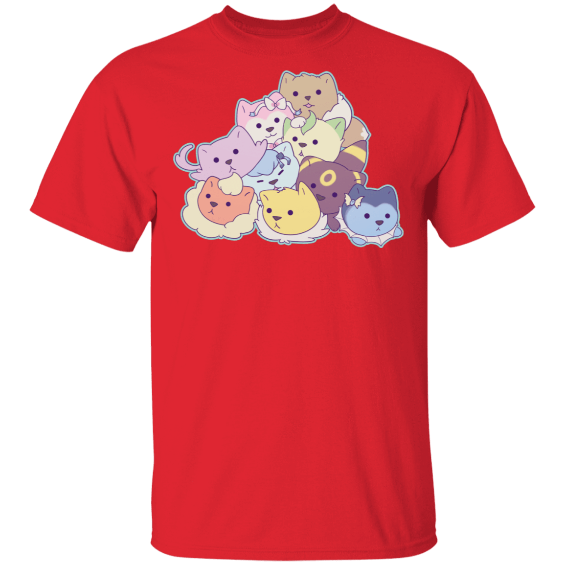 T-Shirts Red / S Cosplay Kitties T-Shirt