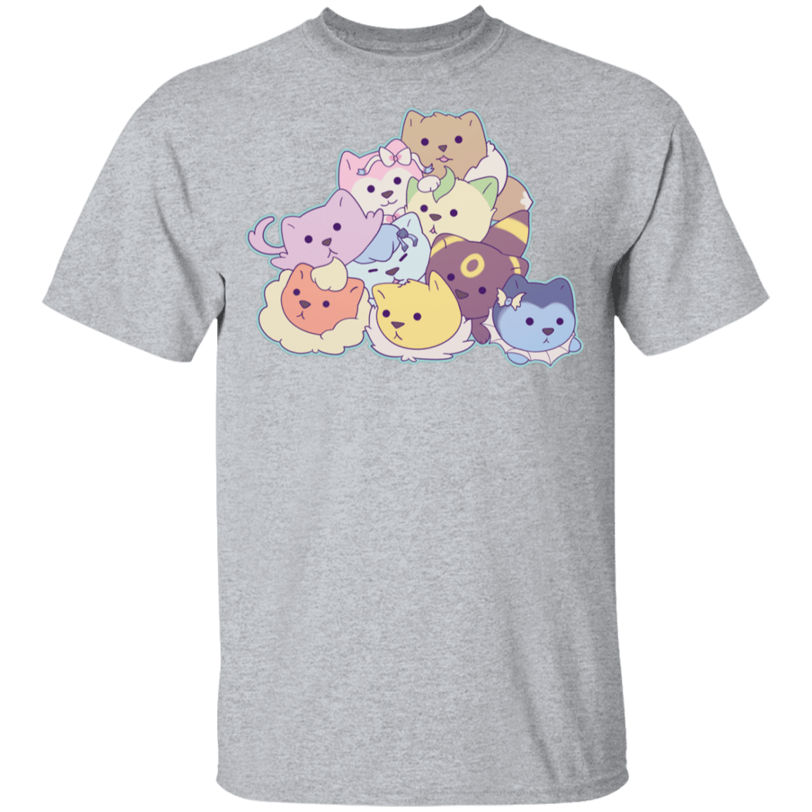 T-Shirts Sport Grey / YXS Cosplay Kitties Youth T-Shirt