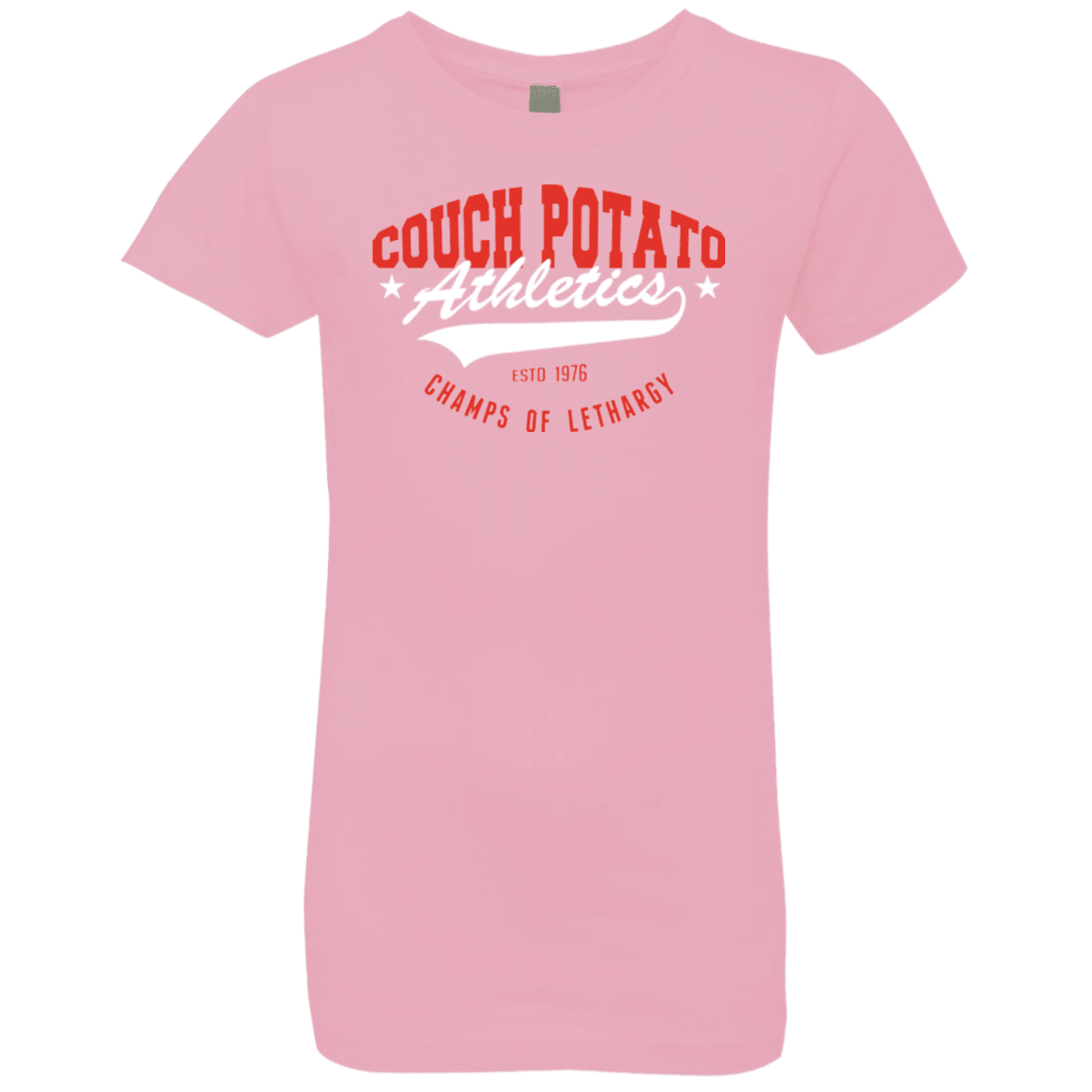T-Shirts Light Pink / YXS Couch Potato Girls Premium T-Shirt