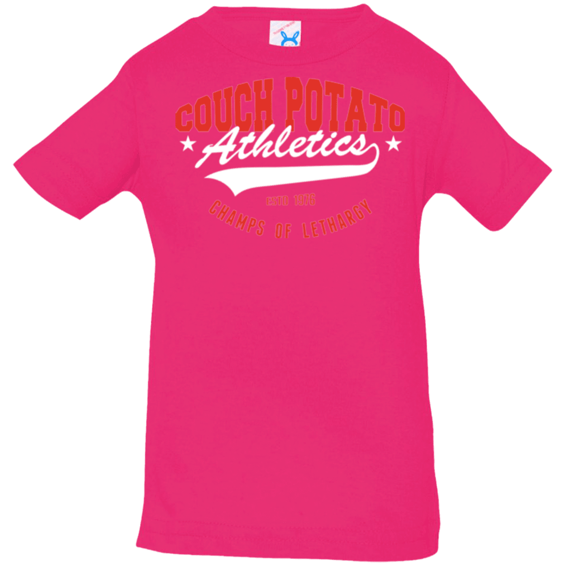T-Shirts Hot Pink / 6 Months Couch Potato Infant Premium T-Shirt
