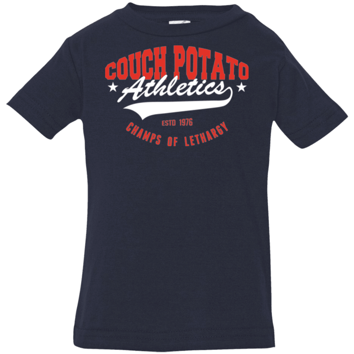 T-Shirts Navy / 6 Months Couch Potato Infant Premium T-Shirt