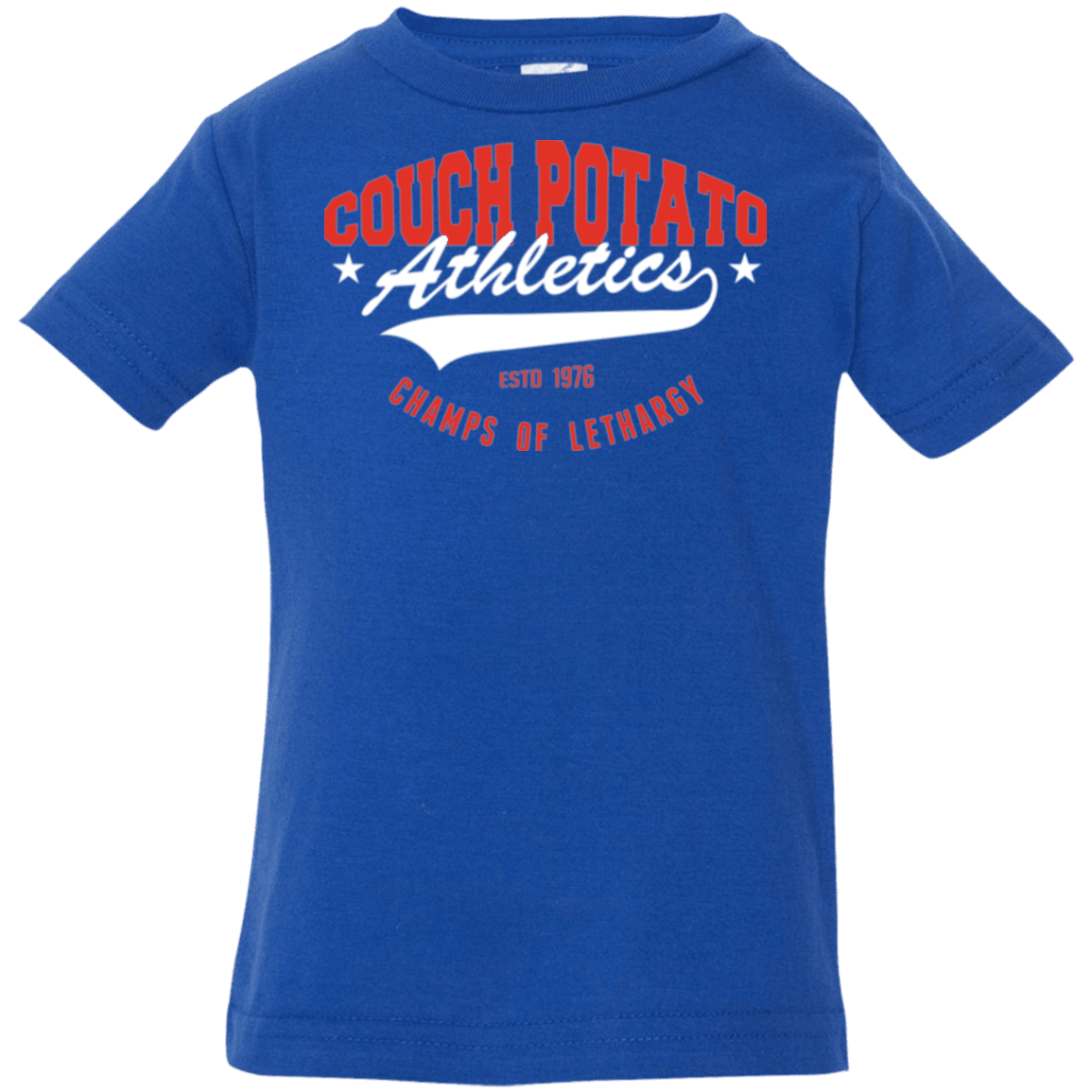 T-Shirts Royal / 6 Months Couch Potato Infant Premium T-Shirt