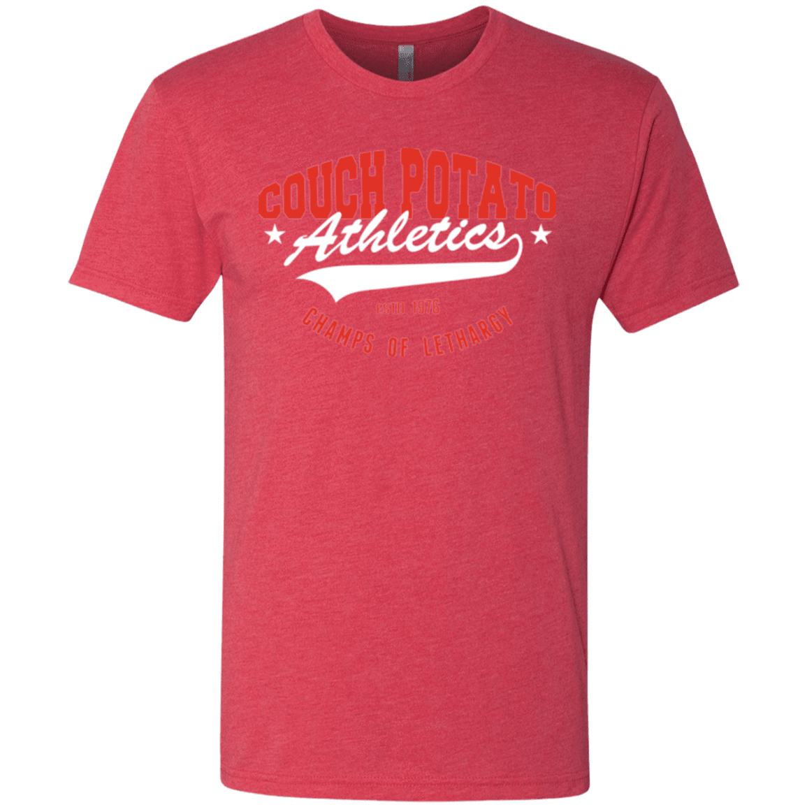 T-Shirts Vintage Red / Small Couch Potato Men's Triblend T-Shirt