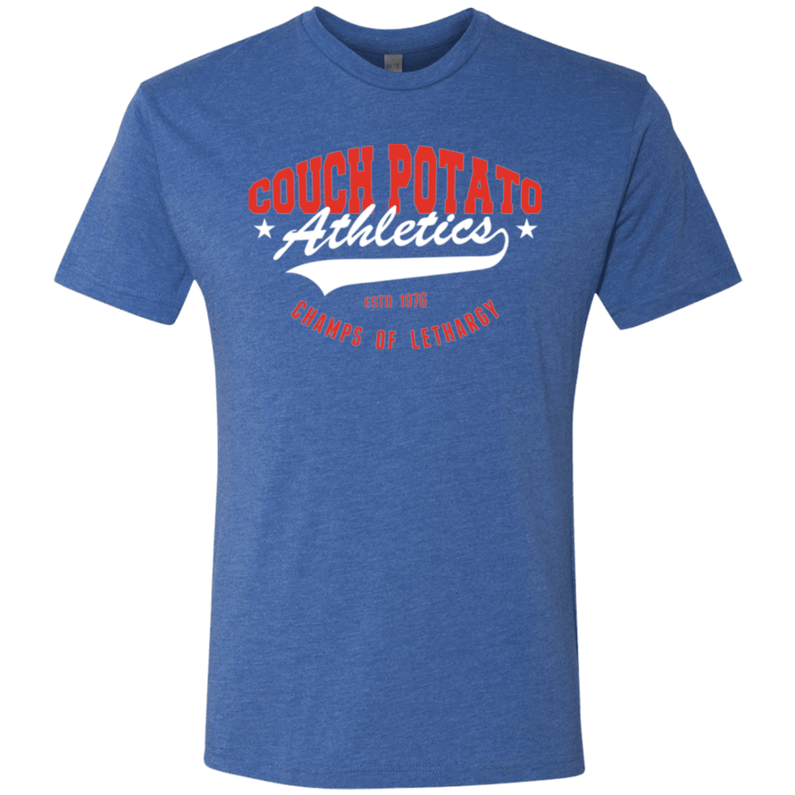 T-Shirts Vintage Royal / Small Couch Potato Men's Triblend T-Shirt