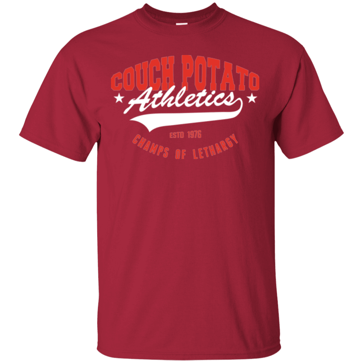 T-Shirts Cardinal / Small Couch Potato T-Shirt