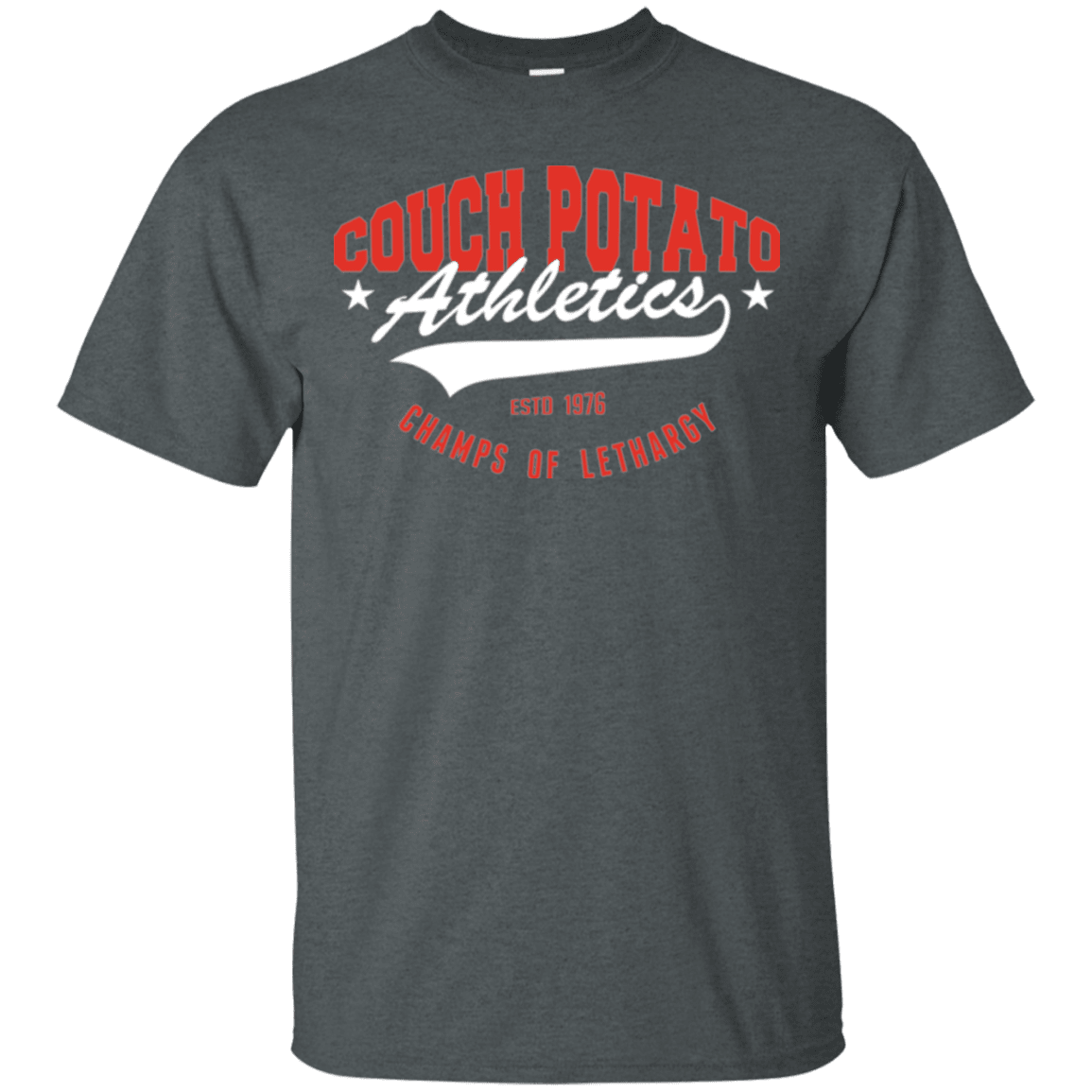 T-Shirts Dark Heather / Small Couch Potato T-Shirt