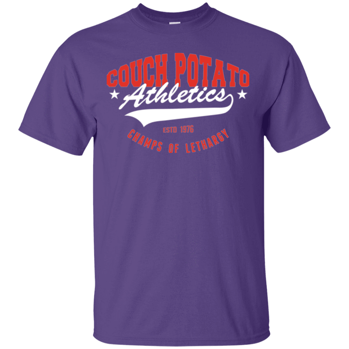 T-Shirts Purple / Small Couch Potato T-Shirt