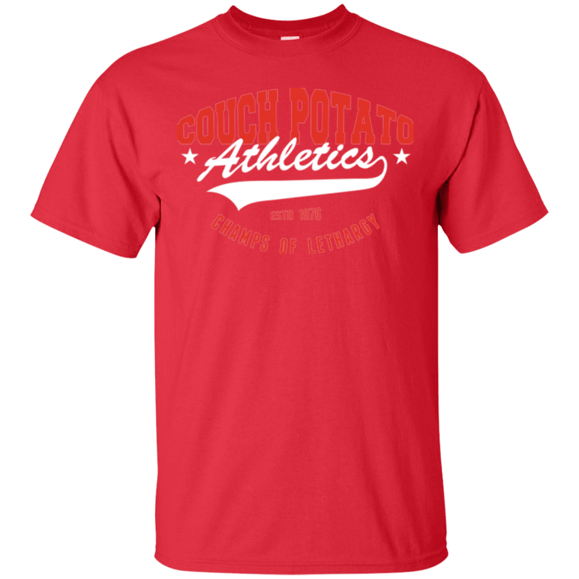 T-Shirts Red / Small Couch Potato T-Shirt