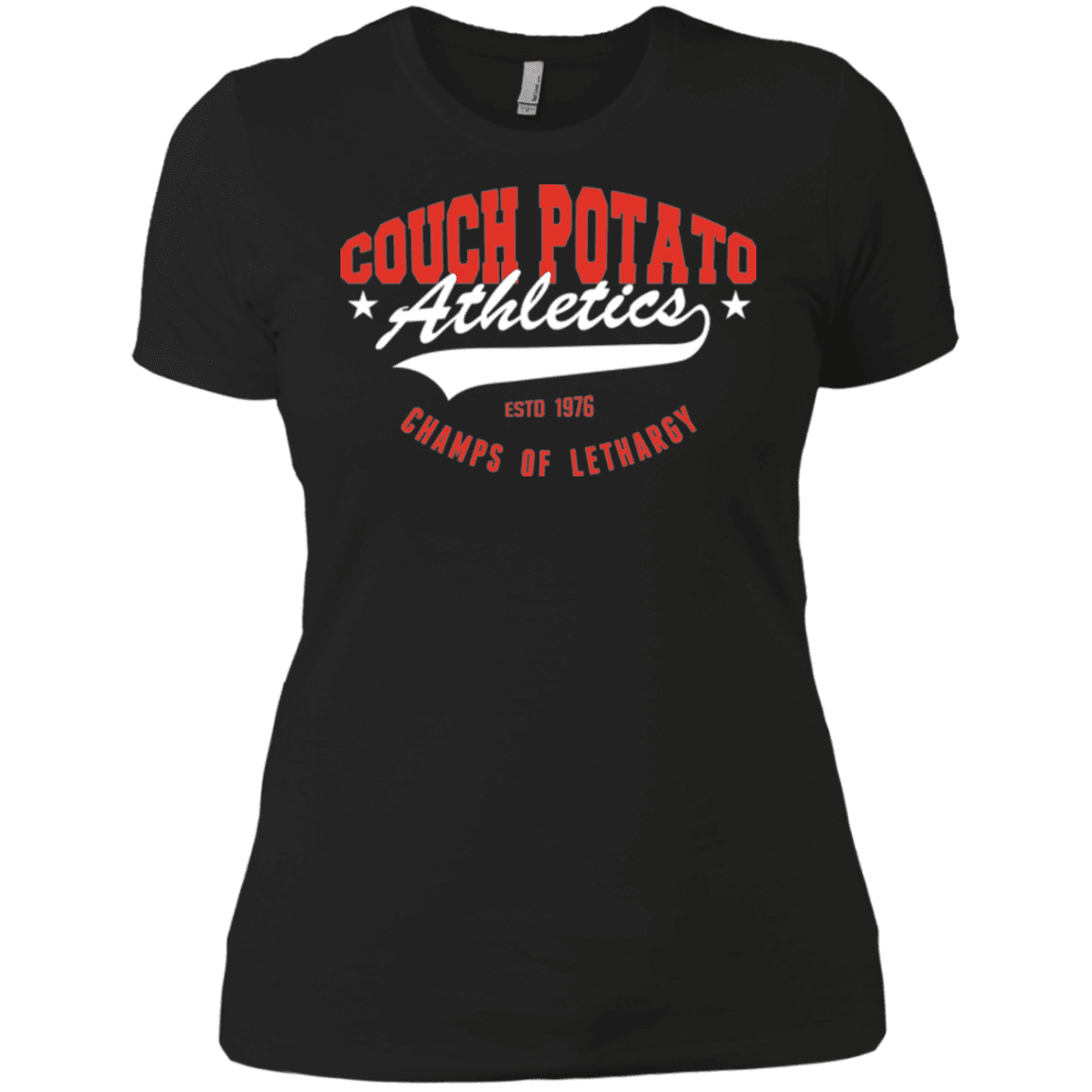 T-Shirts Black / X-Small Couch Potato Women's Premium T-Shirt