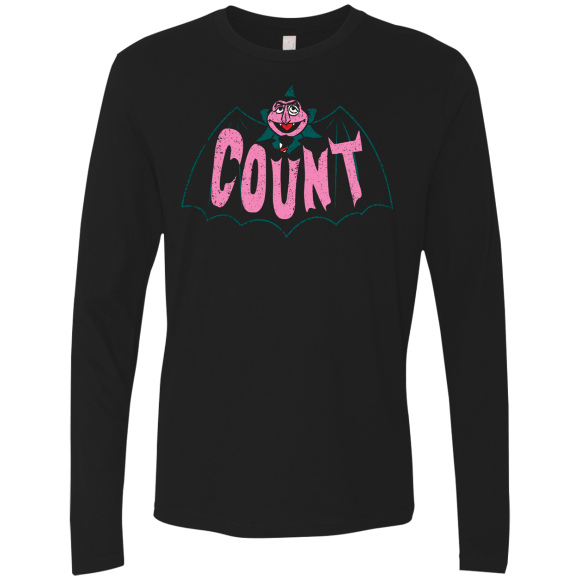 T-Shirts Black / S Count Men's Premium Long Sleeve
