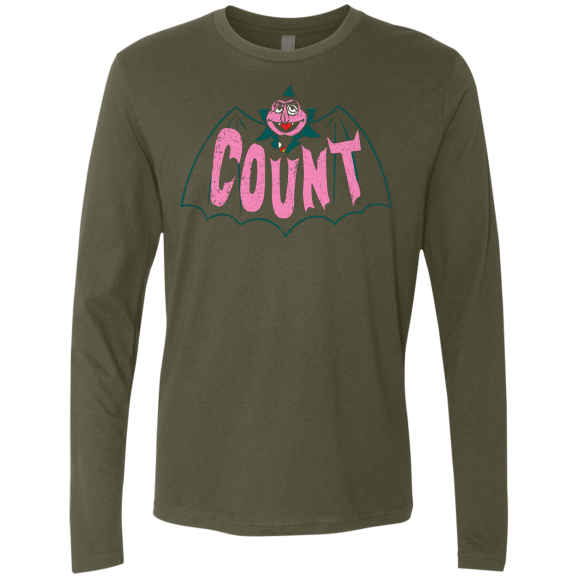 T-Shirts Military Green / S Count Men's Premium Long Sleeve
