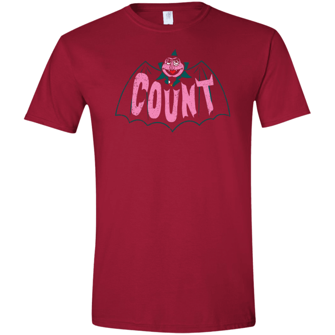 T-Shirts Cardinal Red / S Count Men's Semi-Fitted Softstyle