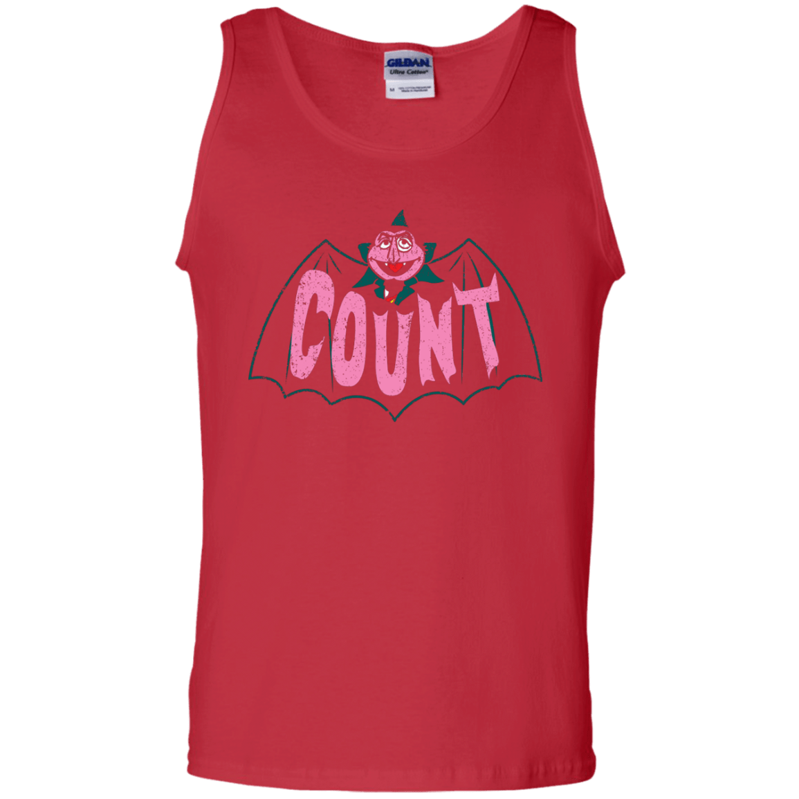 T-Shirts Red / S Count Men's Tank Top