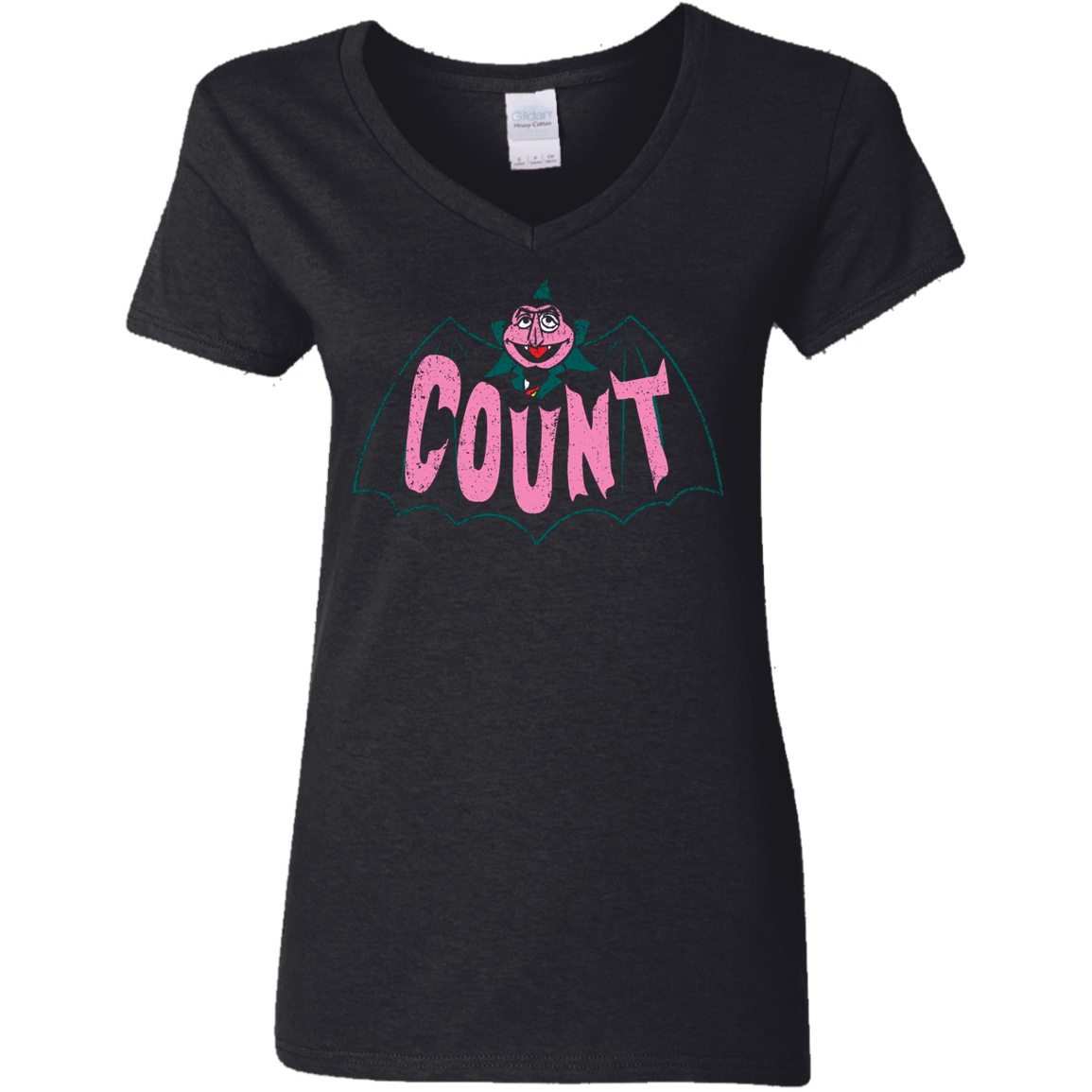 T-Shirts Black / S Count Women's V-Neck T-Shirt