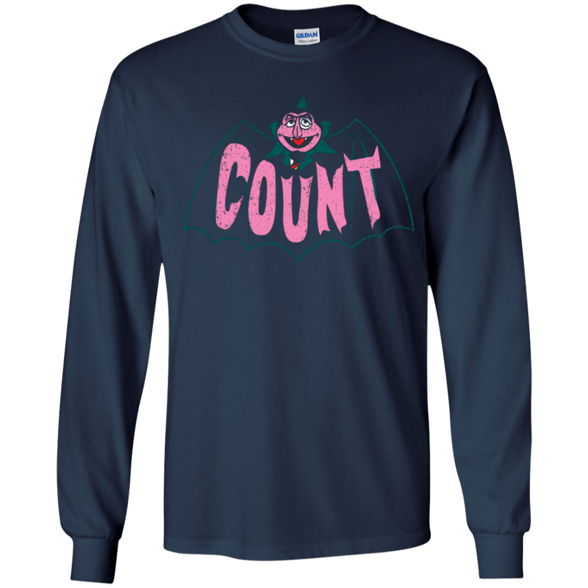T-Shirts Navy / YS Count Youth Long Sleeve T-Shirt