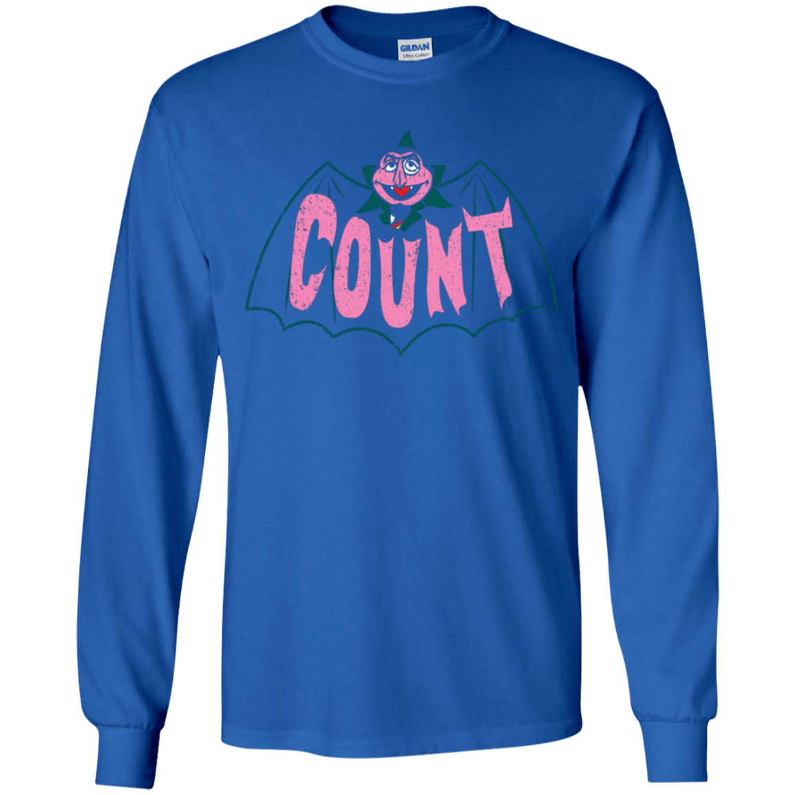 T-Shirts Royal / YS Count Youth Long Sleeve T-Shirt