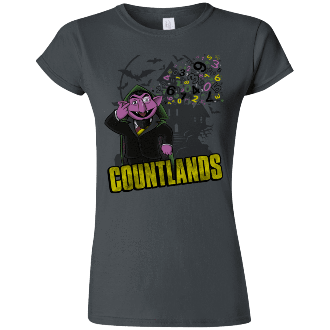 T-Shirts Charcoal / S COUNTLANDS Junior Slimmer-Fit T-Shirt