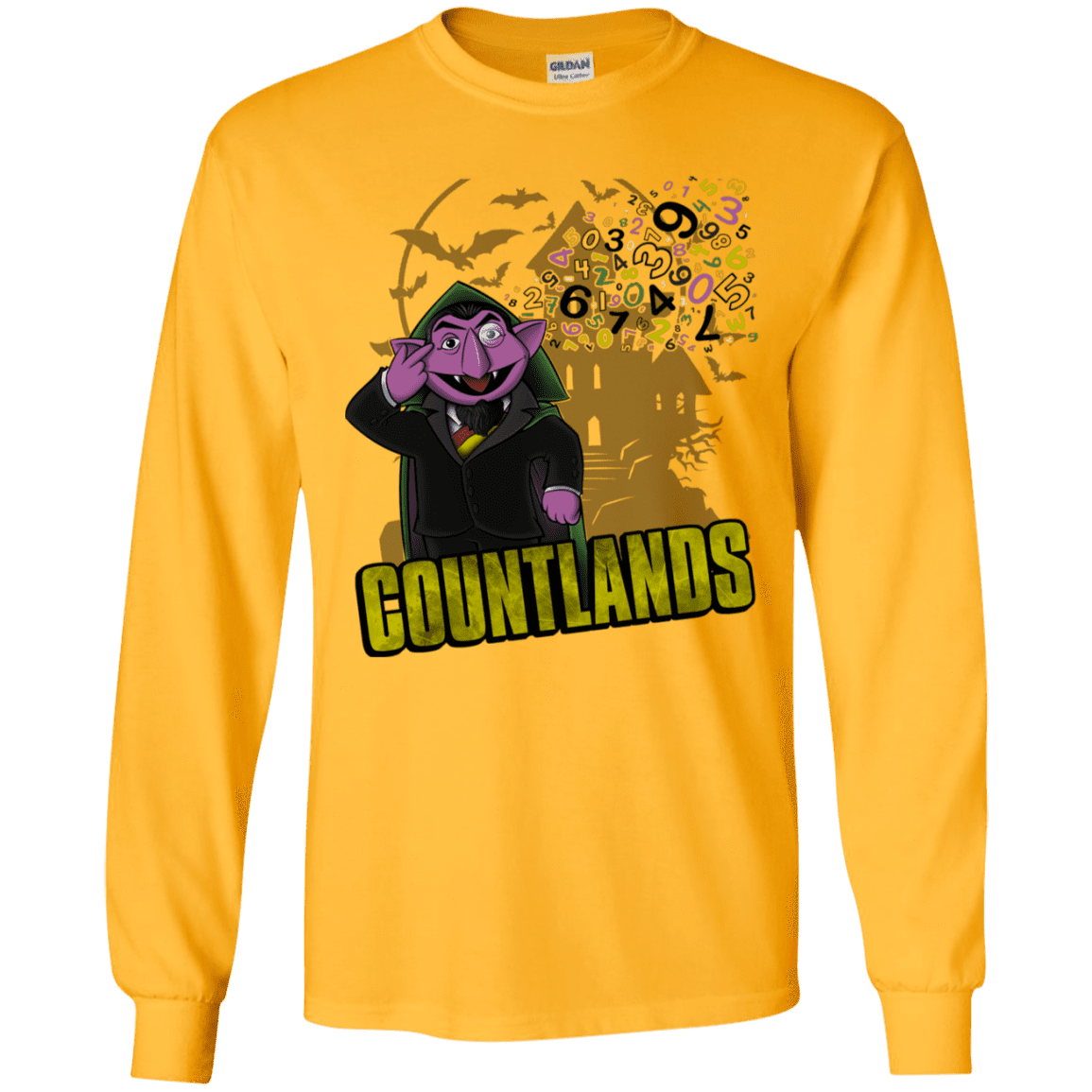 T-Shirts Gold / S COUNTLANDS Men's Long Sleeve T-Shirt