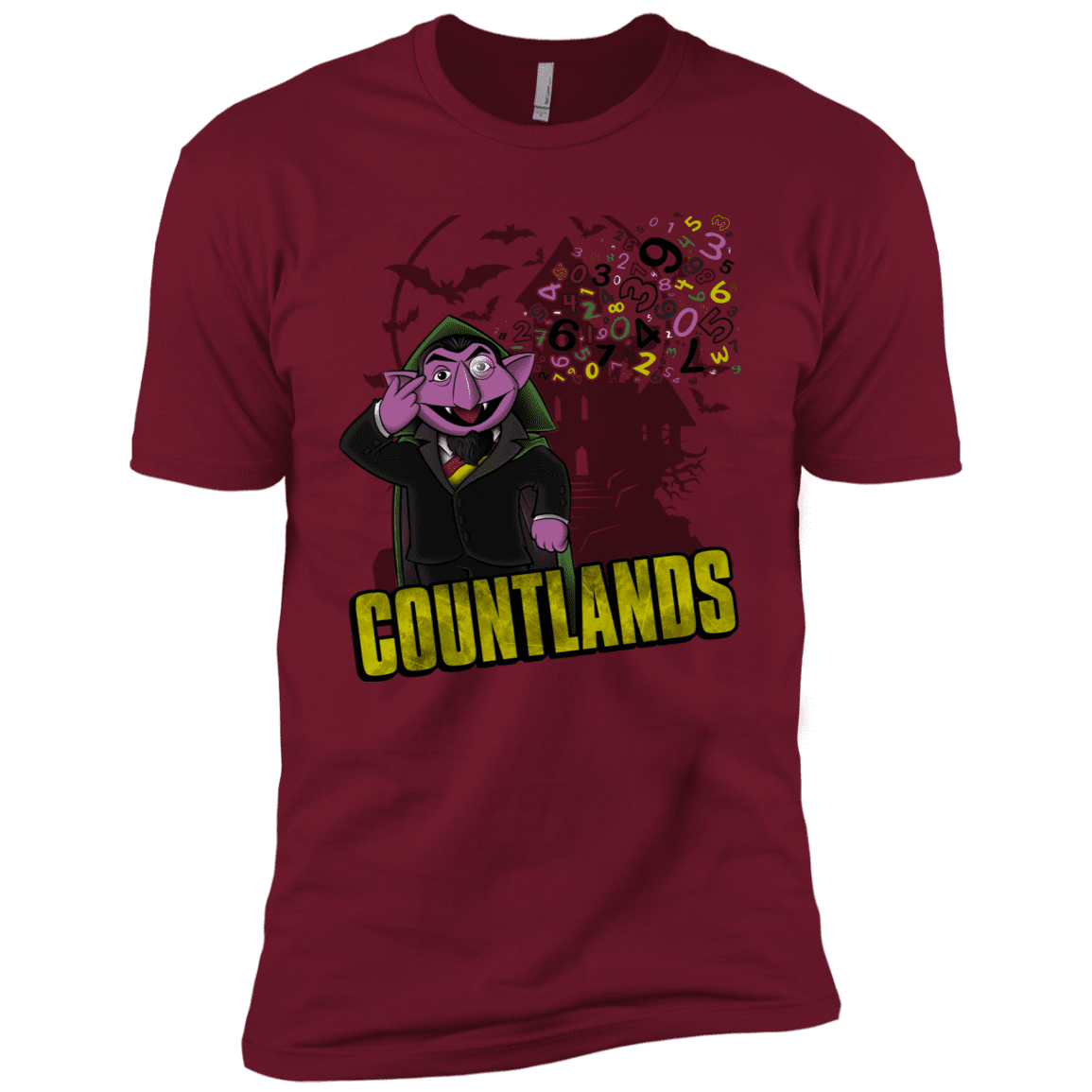 T-Shirts Cardinal / X-Small COUNTLANDS Men's Premium T-Shirt
