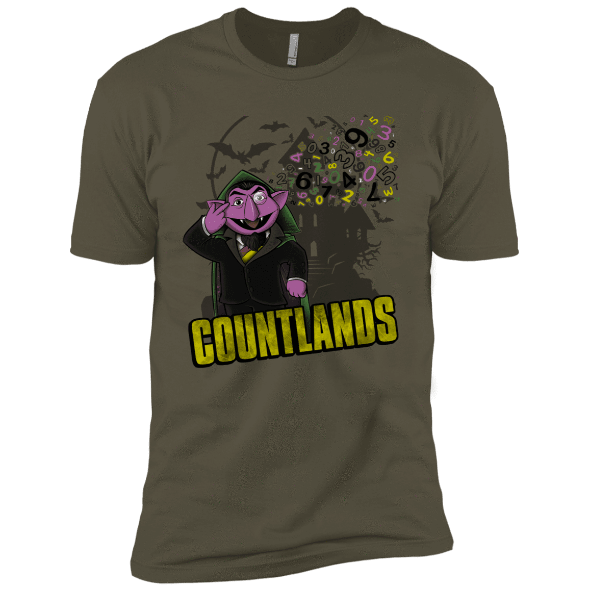T-Shirts Military Green / X-Small COUNTLANDS Men's Premium T-Shirt