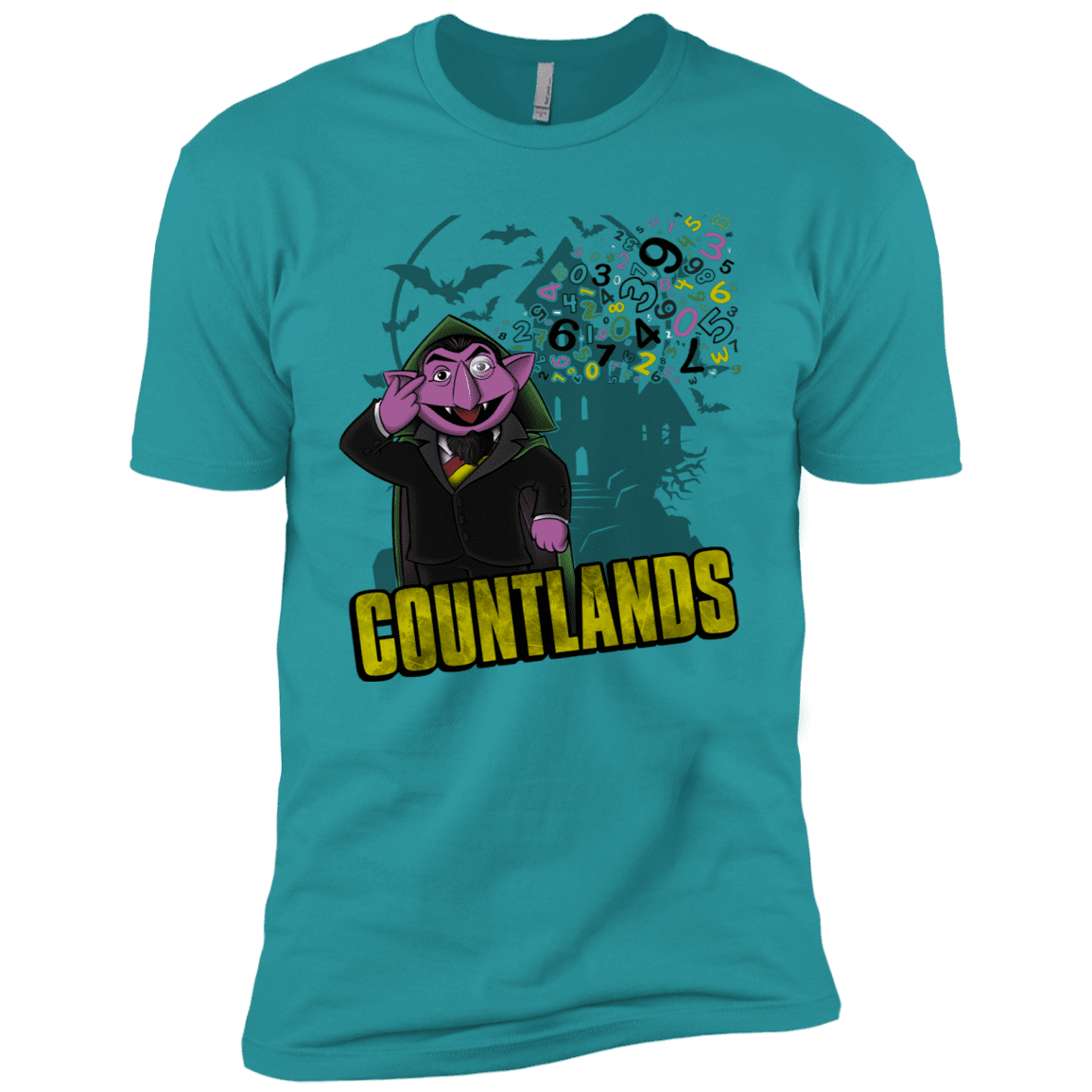 T-Shirts Tahiti Blue / X-Small COUNTLANDS Men's Premium T-Shirt