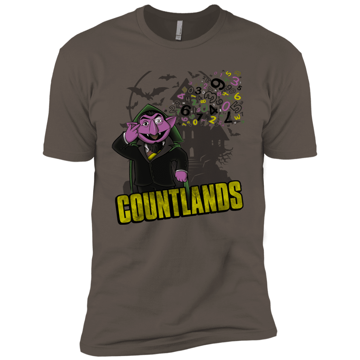 T-Shirts Warm Grey / X-Small COUNTLANDS Men's Premium T-Shirt