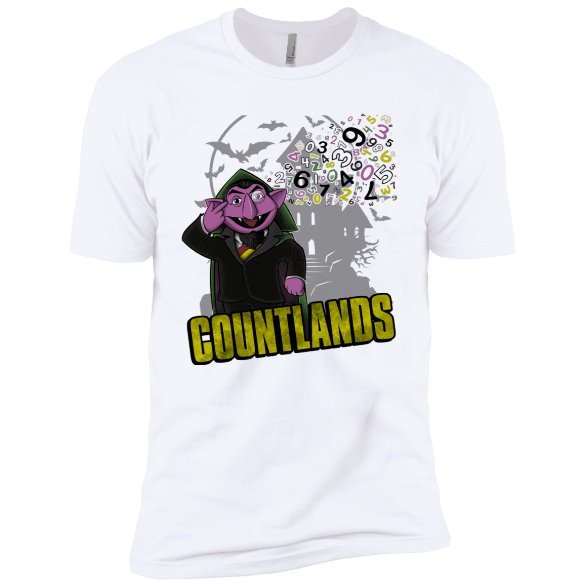 T-Shirts White / X-Small COUNTLANDS Men's Premium T-Shirt
