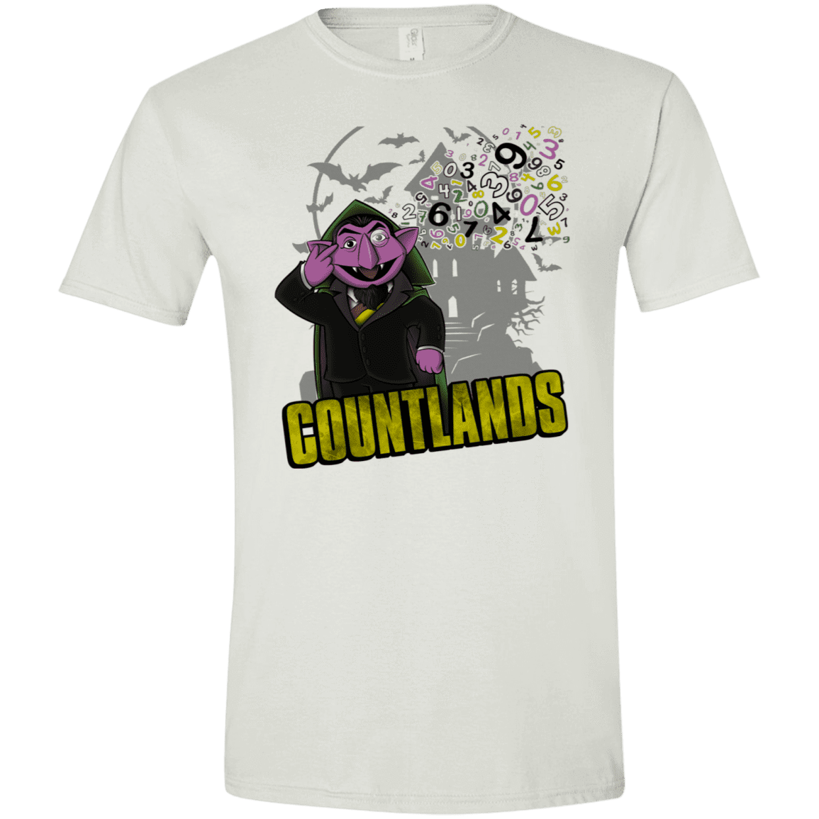 T-Shirts White / X-Small COUNTLANDS Men's Semi-Fitted Softstyle